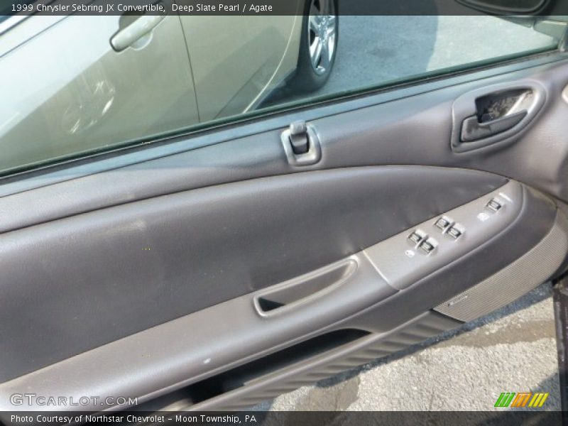Deep Slate Pearl / Agate 1999 Chrysler Sebring JX Convertible