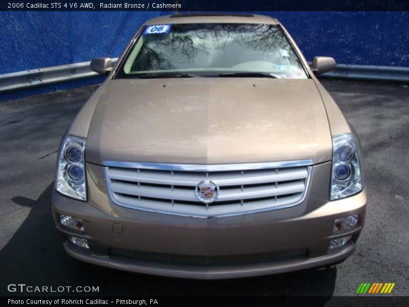 Radiant Bronze / Cashmere 2006 Cadillac STS 4 V6 AWD