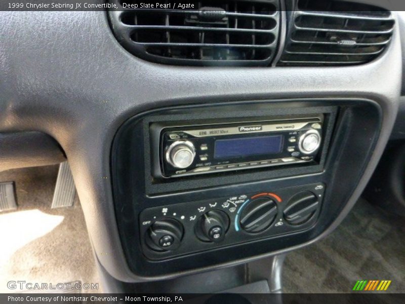 Deep Slate Pearl / Agate 1999 Chrysler Sebring JX Convertible