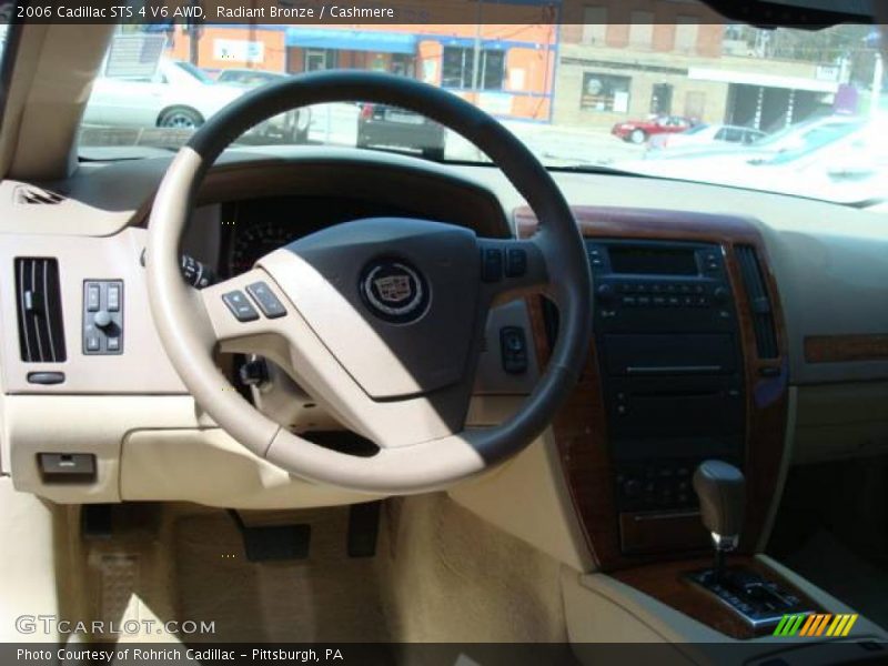 Radiant Bronze / Cashmere 2006 Cadillac STS 4 V6 AWD