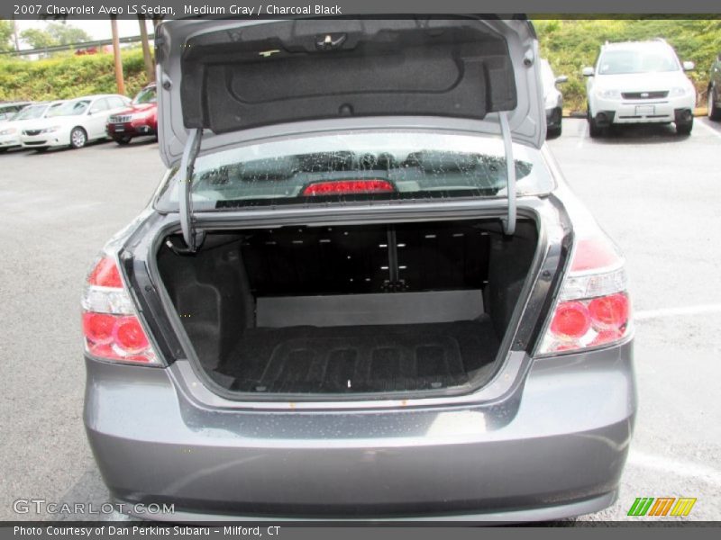 Medium Gray / Charcoal Black 2007 Chevrolet Aveo LS Sedan