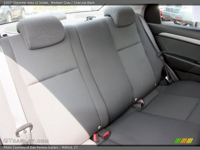 Medium Gray / Charcoal Black 2007 Chevrolet Aveo LS Sedan