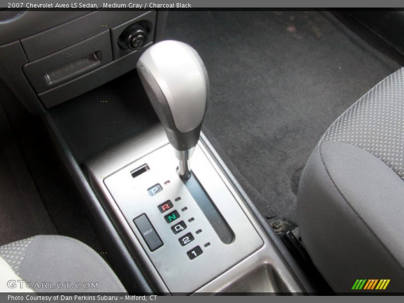 Medium Gray / Charcoal Black 2007 Chevrolet Aveo LS Sedan