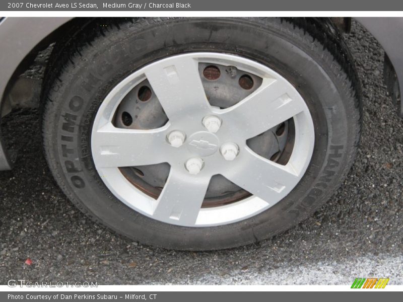 Medium Gray / Charcoal Black 2007 Chevrolet Aveo LS Sedan