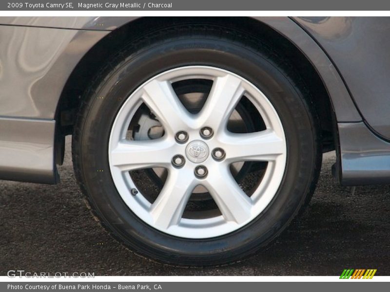 Magnetic Gray Metallic / Charcoal 2009 Toyota Camry SE