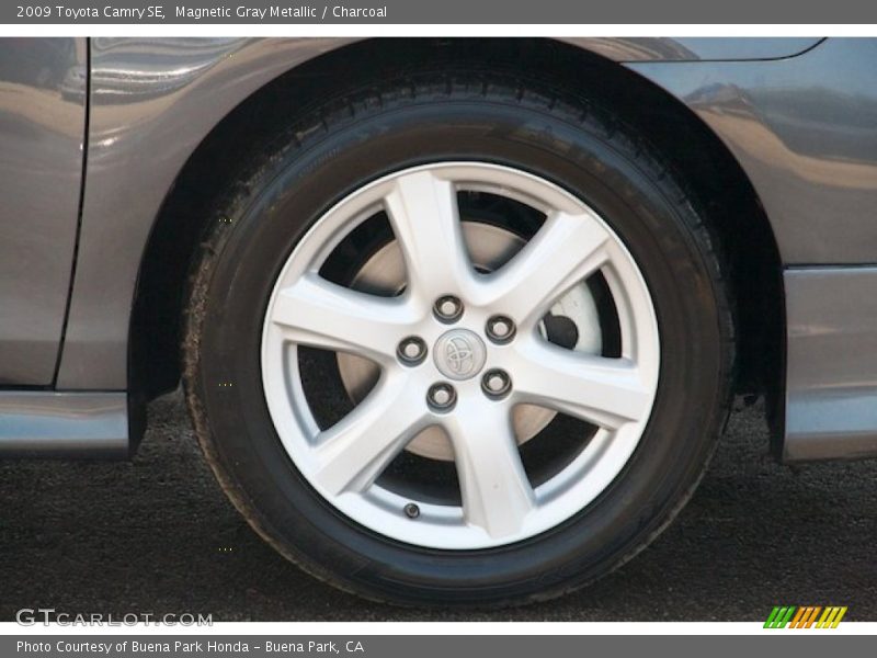 Magnetic Gray Metallic / Charcoal 2009 Toyota Camry SE