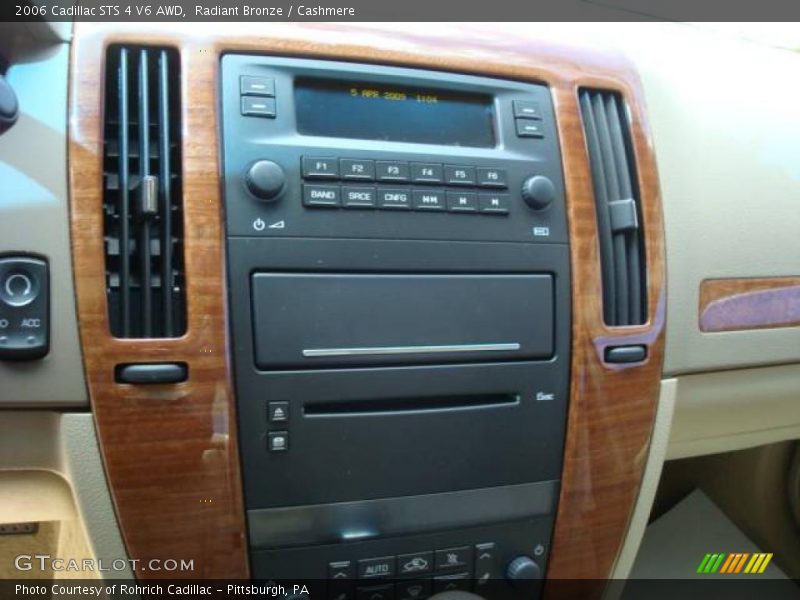 Radiant Bronze / Cashmere 2006 Cadillac STS 4 V6 AWD