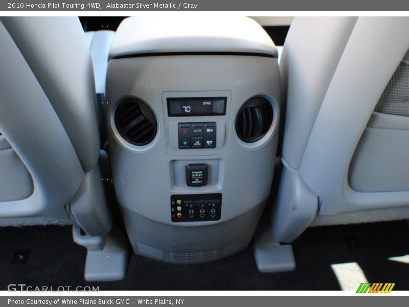 Alabaster Silver Metallic / Gray 2010 Honda Pilot Touring 4WD