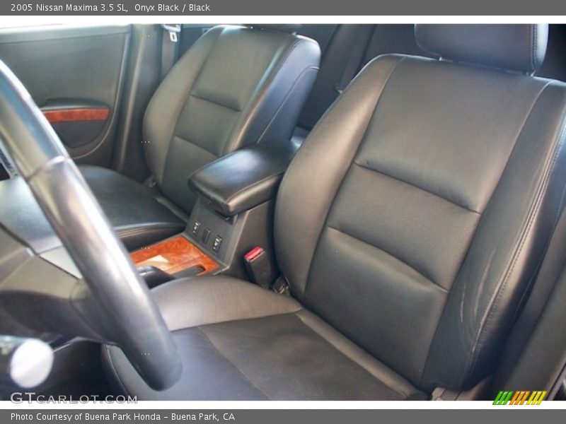 Onyx Black / Black 2005 Nissan Maxima 3.5 SL