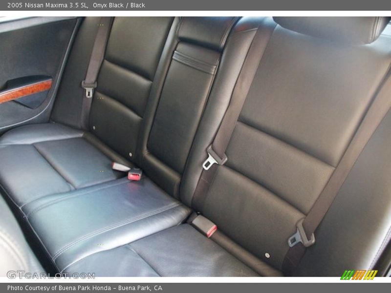 Onyx Black / Black 2005 Nissan Maxima 3.5 SL