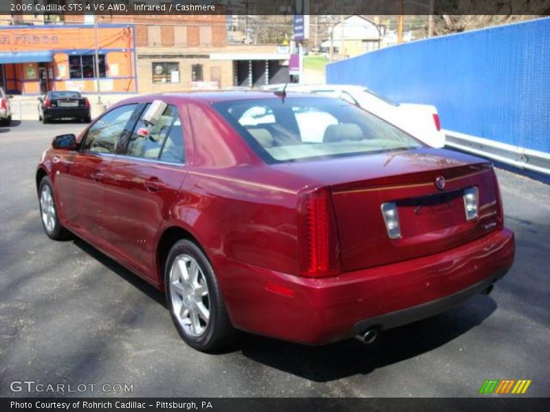 Infrared / Cashmere 2006 Cadillac STS 4 V6 AWD