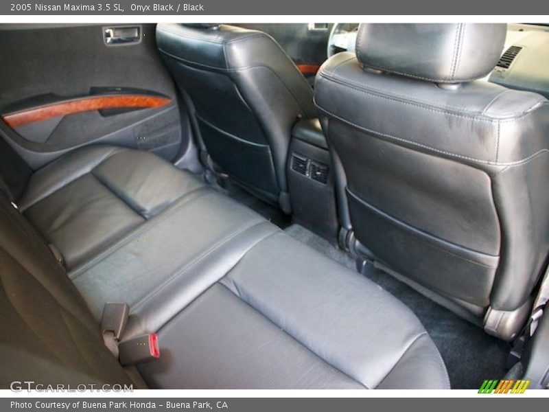 Onyx Black / Black 2005 Nissan Maxima 3.5 SL