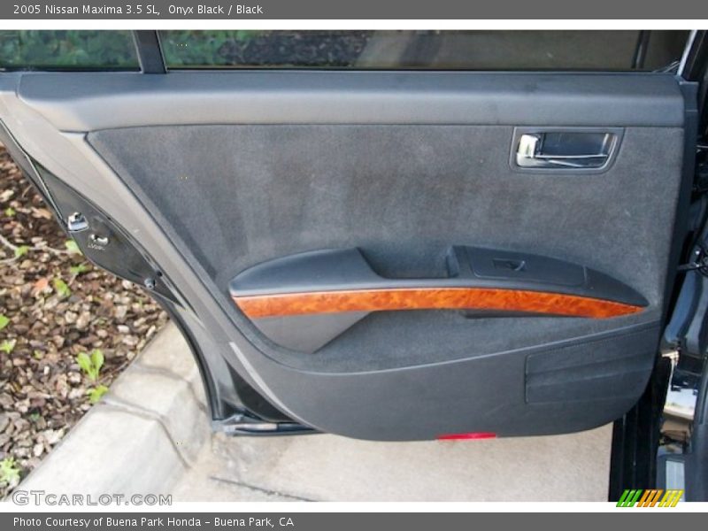 Onyx Black / Black 2005 Nissan Maxima 3.5 SL