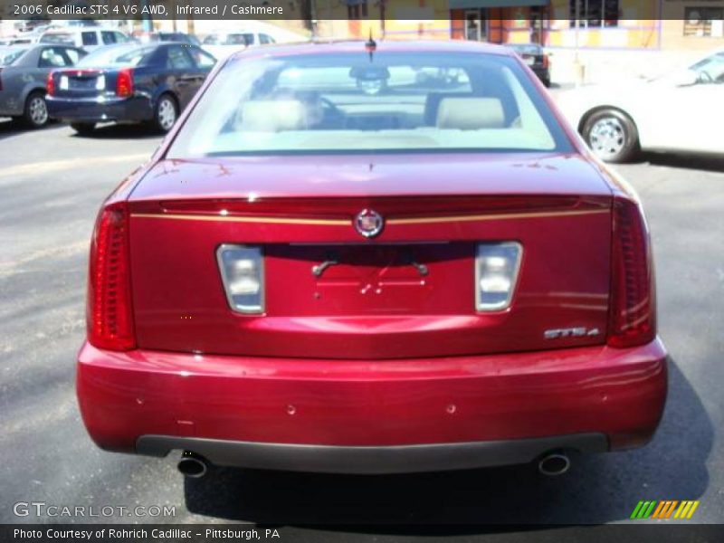 Infrared / Cashmere 2006 Cadillac STS 4 V6 AWD