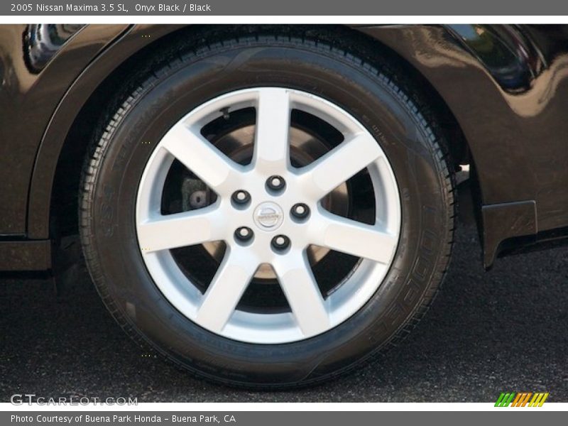 Onyx Black / Black 2005 Nissan Maxima 3.5 SL