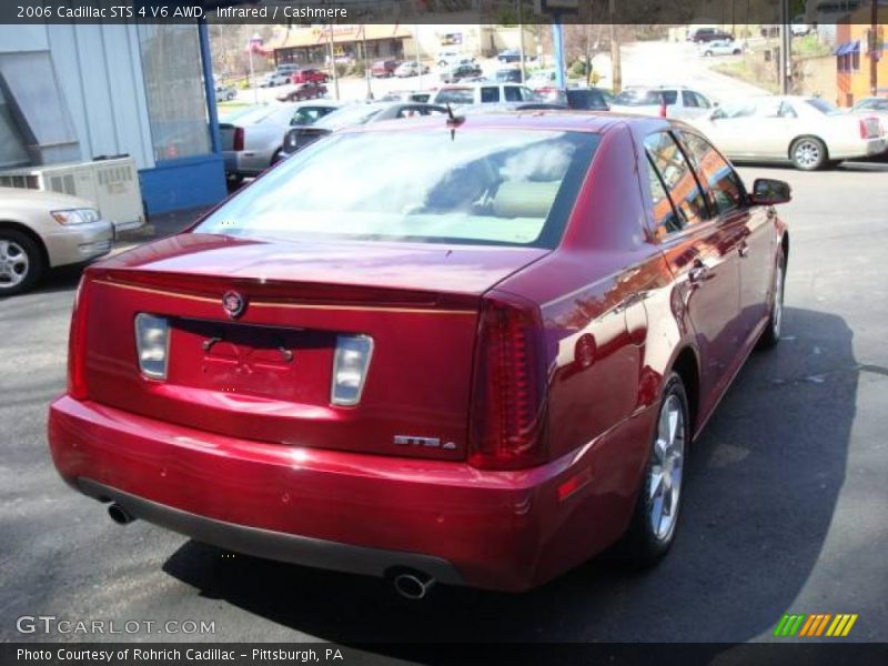 Infrared / Cashmere 2006 Cadillac STS 4 V6 AWD