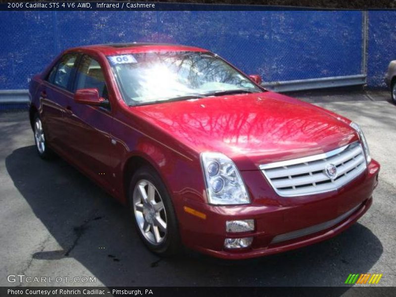 Infrared / Cashmere 2006 Cadillac STS 4 V6 AWD