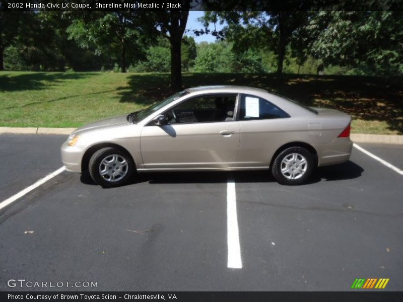  2002 Civic LX Coupe Shoreline Mist Metallic