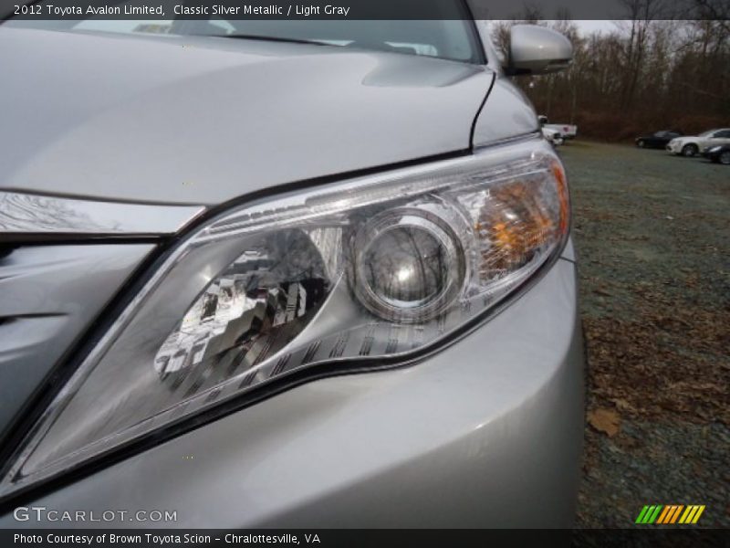 Classic Silver Metallic / Light Gray 2012 Toyota Avalon Limited