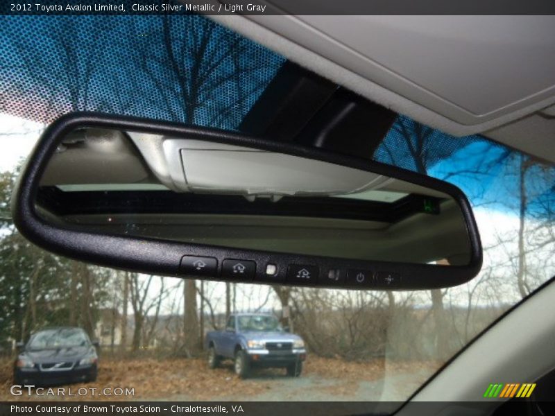 Classic Silver Metallic / Light Gray 2012 Toyota Avalon Limited
