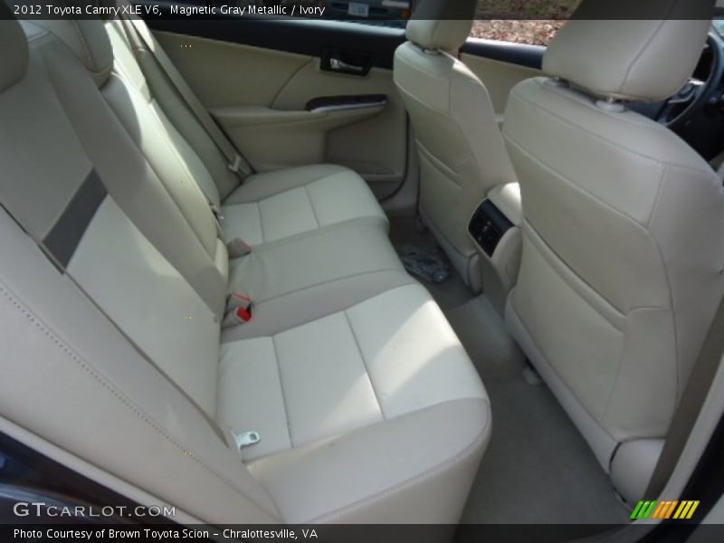 Magnetic Gray Metallic / Ivory 2012 Toyota Camry XLE V6