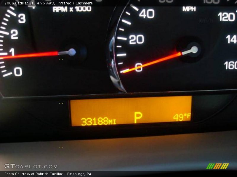 Infrared / Cashmere 2006 Cadillac STS 4 V6 AWD