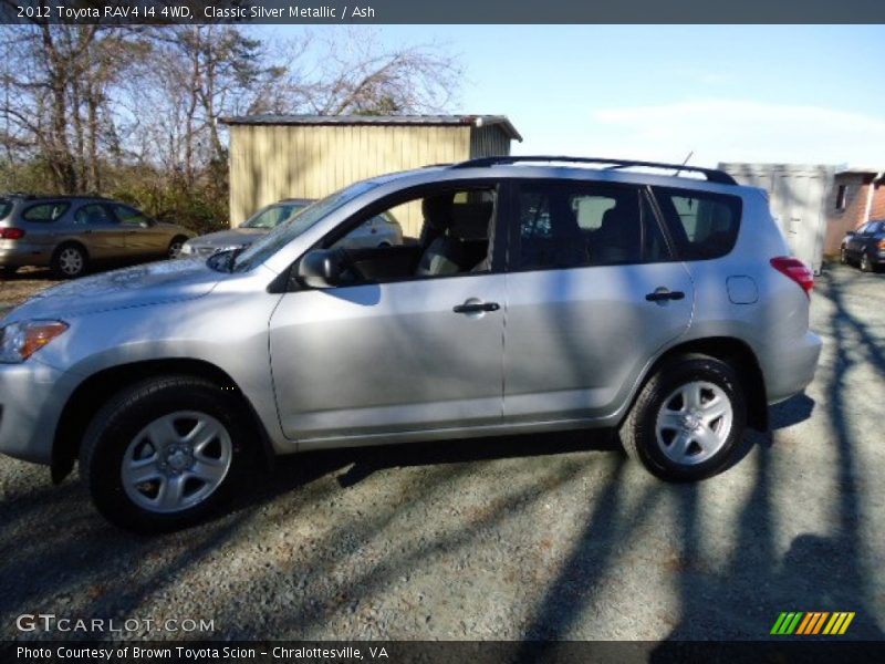 Classic Silver Metallic / Ash 2012 Toyota RAV4 I4 4WD