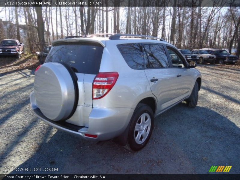 Classic Silver Metallic / Ash 2012 Toyota RAV4 I4 4WD