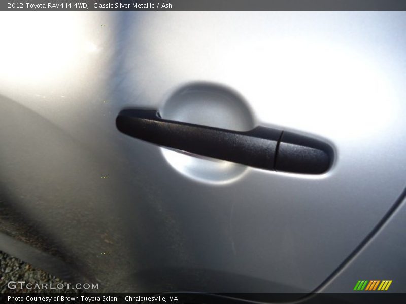 Classic Silver Metallic / Ash 2012 Toyota RAV4 I4 4WD