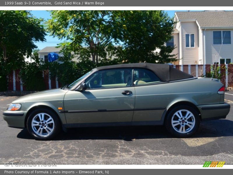  1999 9-3 Convertible Gold Sand Mica