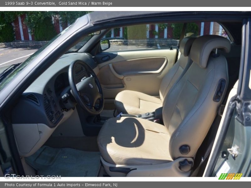 Gold Sand Mica / Warm Beige 1999 Saab 9-3 Convertible