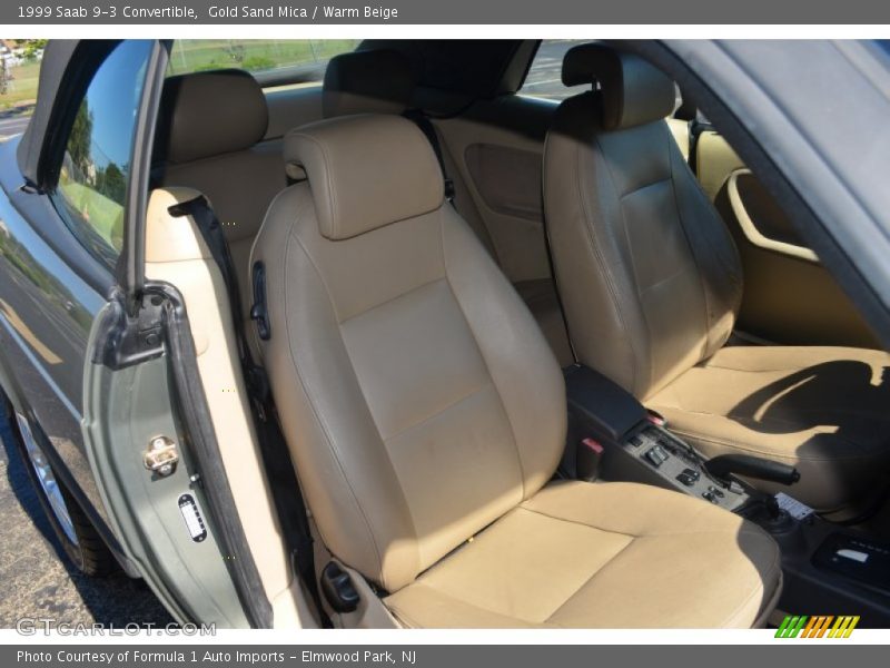 Gold Sand Mica / Warm Beige 1999 Saab 9-3 Convertible