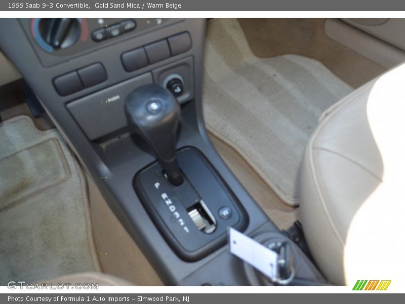 Gold Sand Mica / Warm Beige 1999 Saab 9-3 Convertible