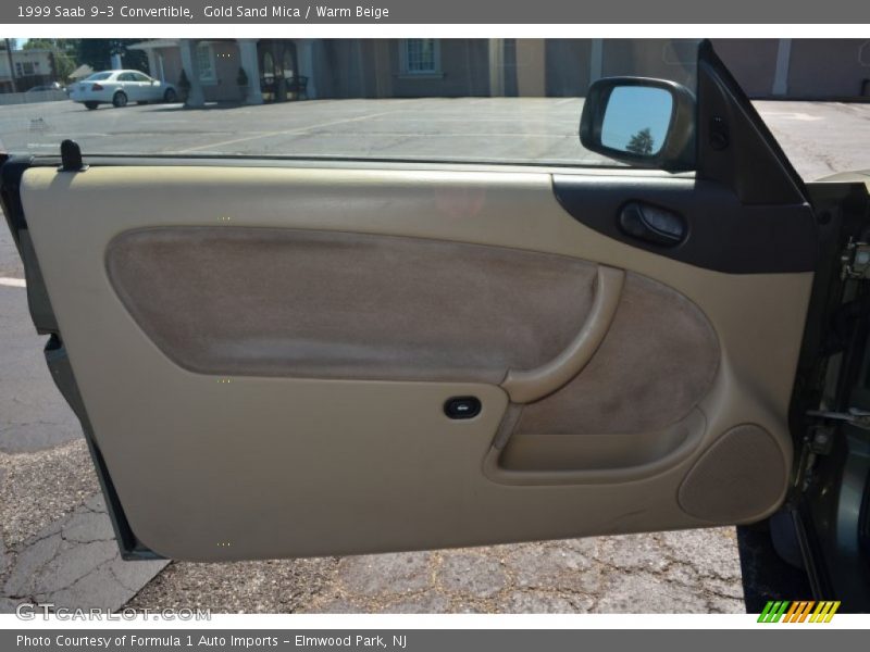 Gold Sand Mica / Warm Beige 1999 Saab 9-3 Convertible