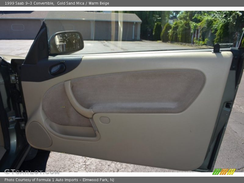 Gold Sand Mica / Warm Beige 1999 Saab 9-3 Convertible