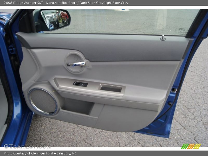 Marathon Blue Pearl / Dark Slate Gray/Light Slate Gray 2008 Dodge Avenger SXT