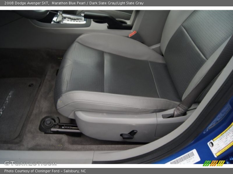 Marathon Blue Pearl / Dark Slate Gray/Light Slate Gray 2008 Dodge Avenger SXT