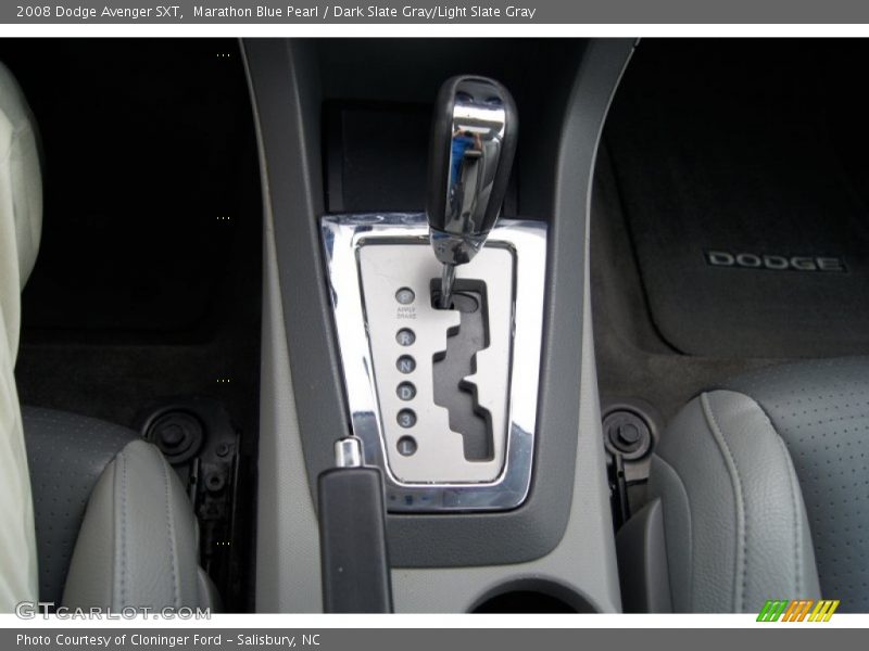Marathon Blue Pearl / Dark Slate Gray/Light Slate Gray 2008 Dodge Avenger SXT