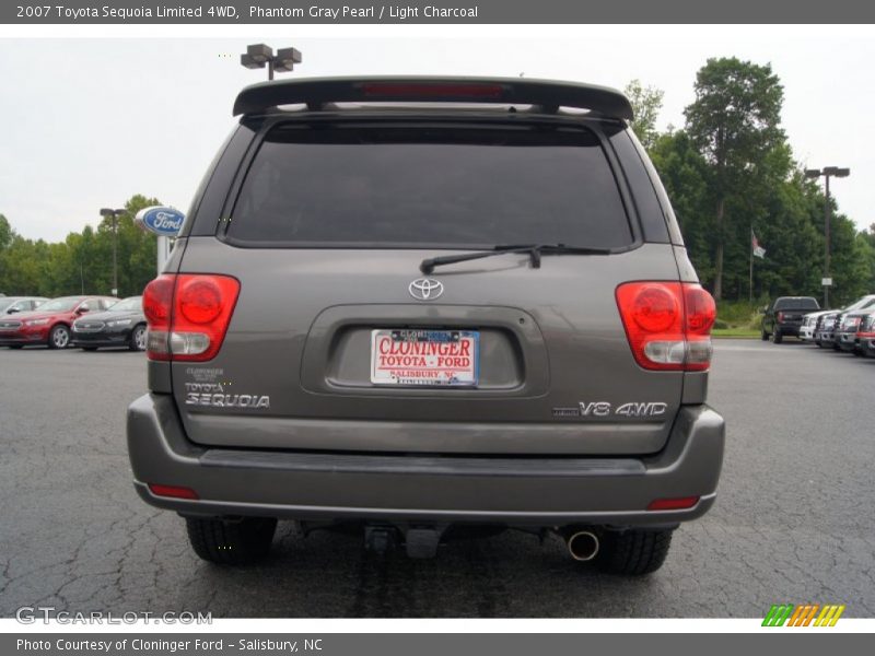 Phantom Gray Pearl / Light Charcoal 2007 Toyota Sequoia Limited 4WD