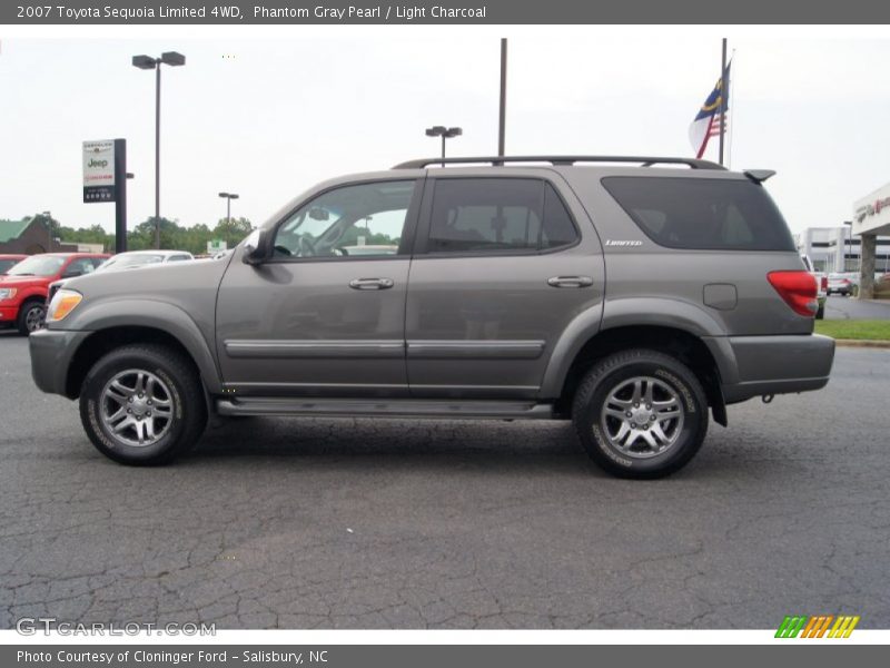 Phantom Gray Pearl / Light Charcoal 2007 Toyota Sequoia Limited 4WD