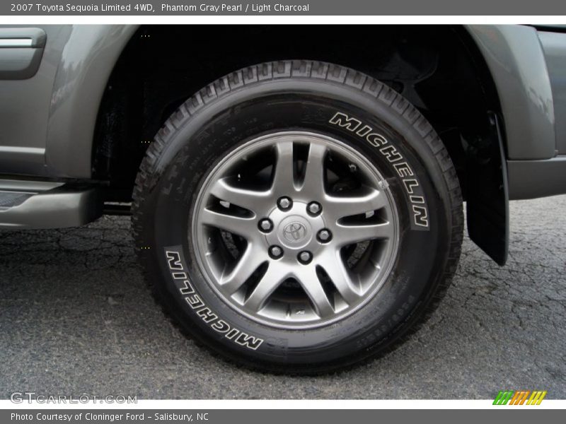 Phantom Gray Pearl / Light Charcoal 2007 Toyota Sequoia Limited 4WD