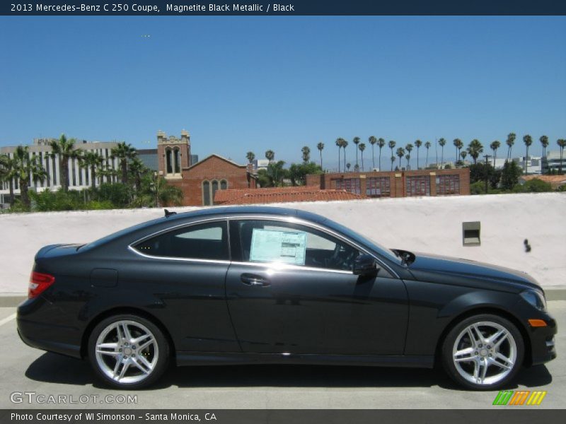 Magnetite Black Metallic / Black 2013 Mercedes-Benz C 250 Coupe