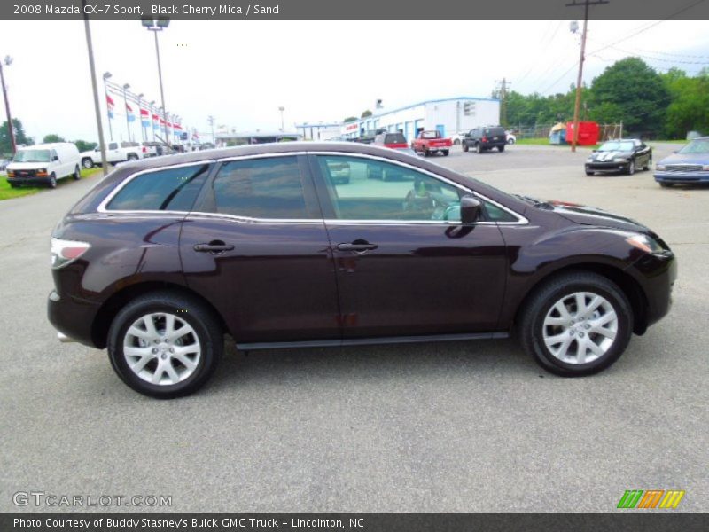Black Cherry Mica / Sand 2008 Mazda CX-7 Sport