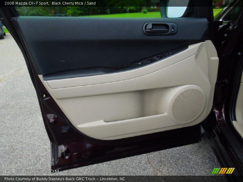 Black Cherry Mica / Sand 2008 Mazda CX-7 Sport