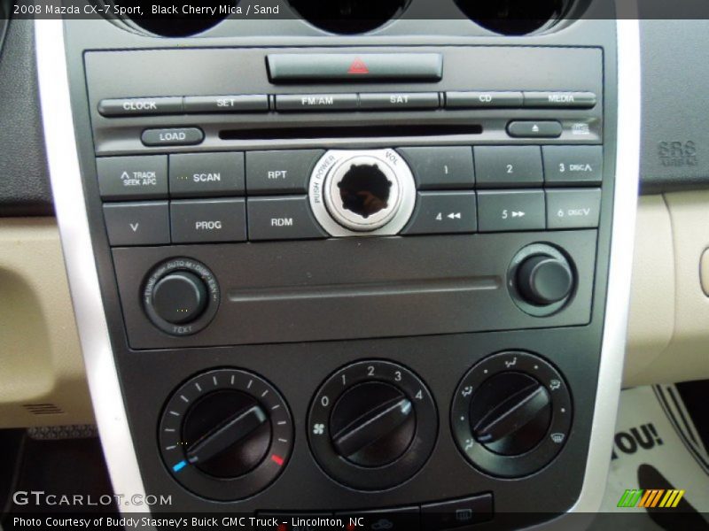 Black Cherry Mica / Sand 2008 Mazda CX-7 Sport