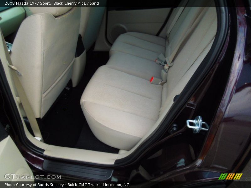 Black Cherry Mica / Sand 2008 Mazda CX-7 Sport