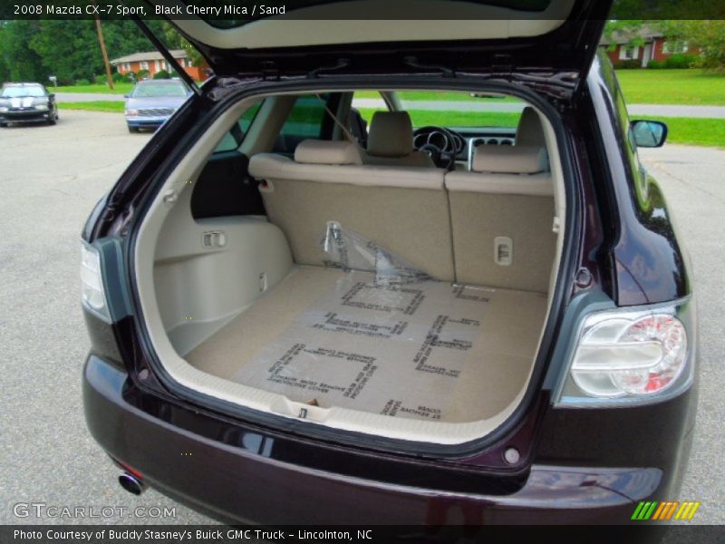 Black Cherry Mica / Sand 2008 Mazda CX-7 Sport