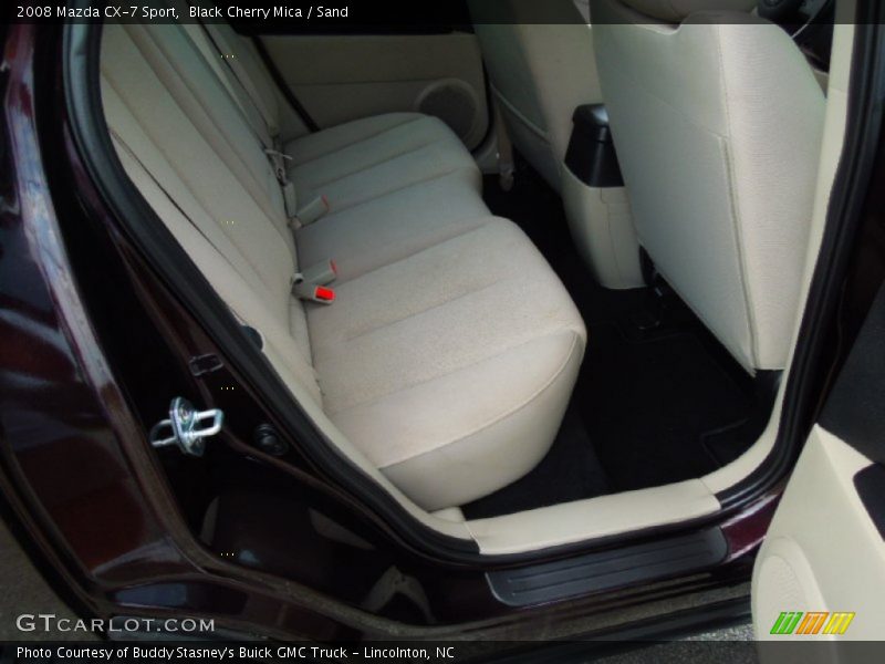 Black Cherry Mica / Sand 2008 Mazda CX-7 Sport