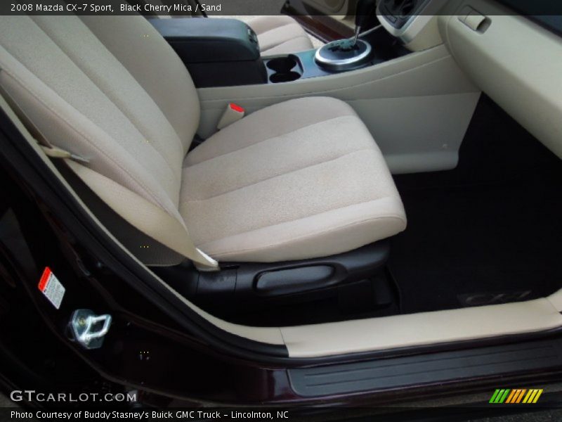 Black Cherry Mica / Sand 2008 Mazda CX-7 Sport