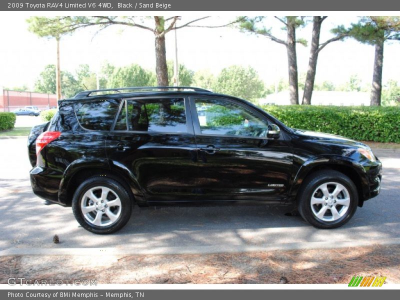 Black / Sand Beige 2009 Toyota RAV4 Limited V6 4WD